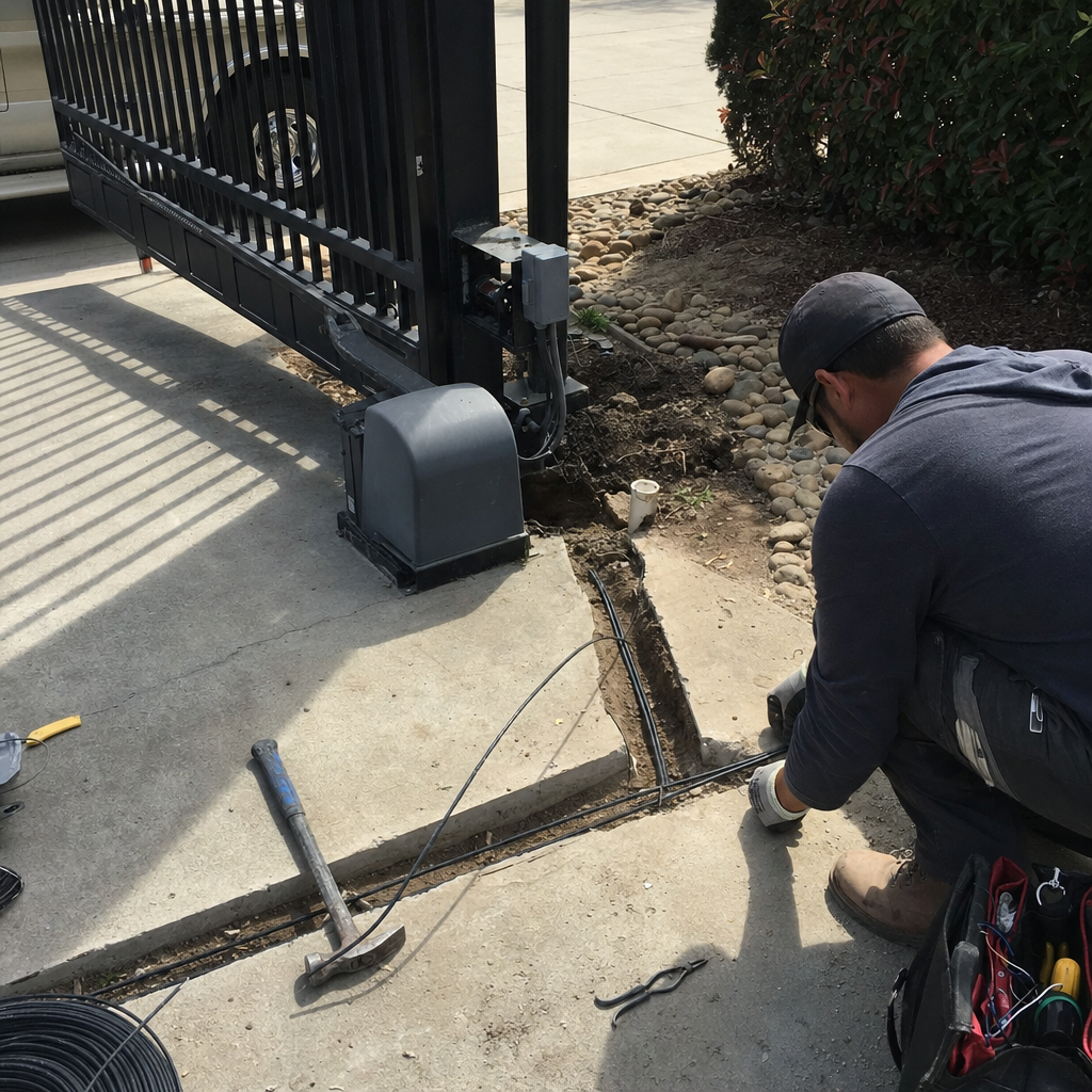 Gate Access Control in Sacramento, CA | True Blue Gate Repair Sacramento