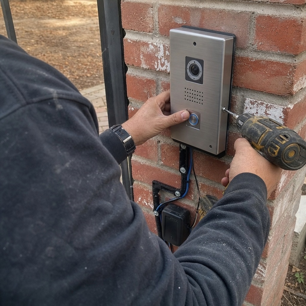 Gate access control installation in Sacramento, CA